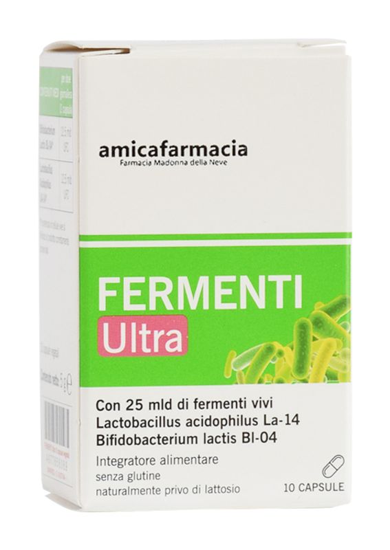 Amicafarmacia Fermenti Ultra 25MLD fermenti lattici 10 capsule-1