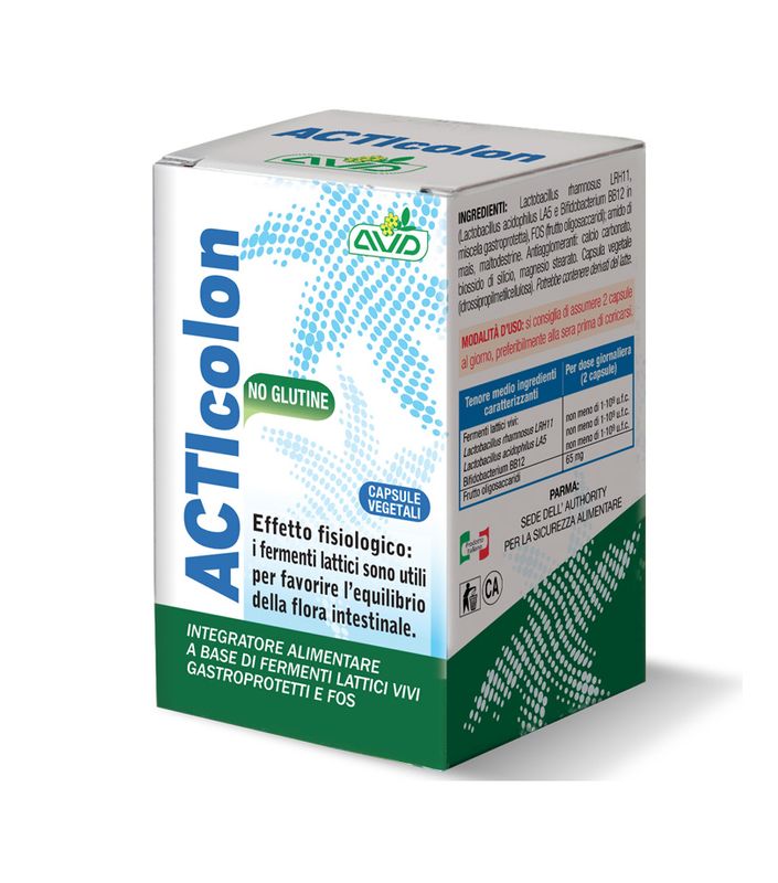 Acticolon per l'equilibrio della flora intestinale 30 capsule-1