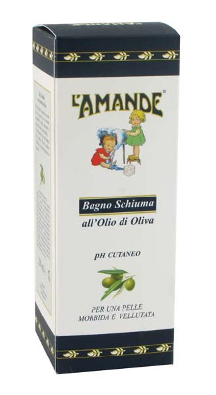 L'Amande Bagno Schiuma all'Olio d'Oliva-1