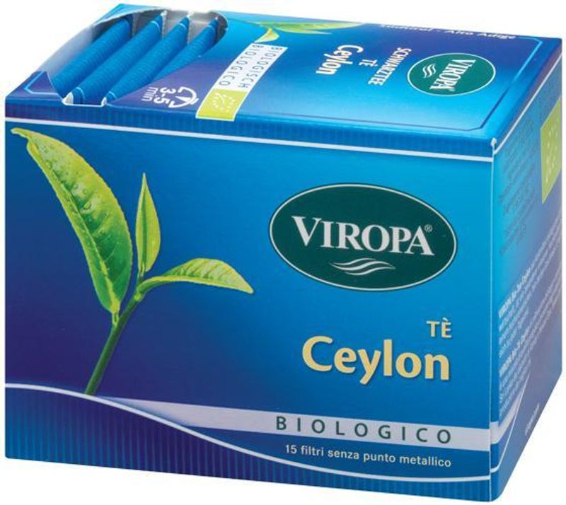 Viropa Tè Ceylon biologico 15 filtri-1