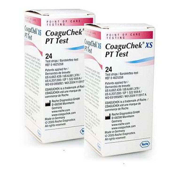 48 strisce reattive per misuratore INR CoaguChek XS-1