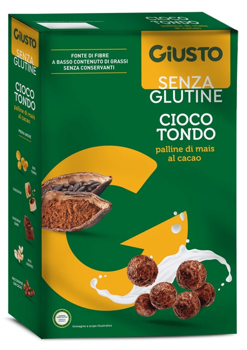 Giusto Senza Glutine Cioco Tondo Mais 250g-1