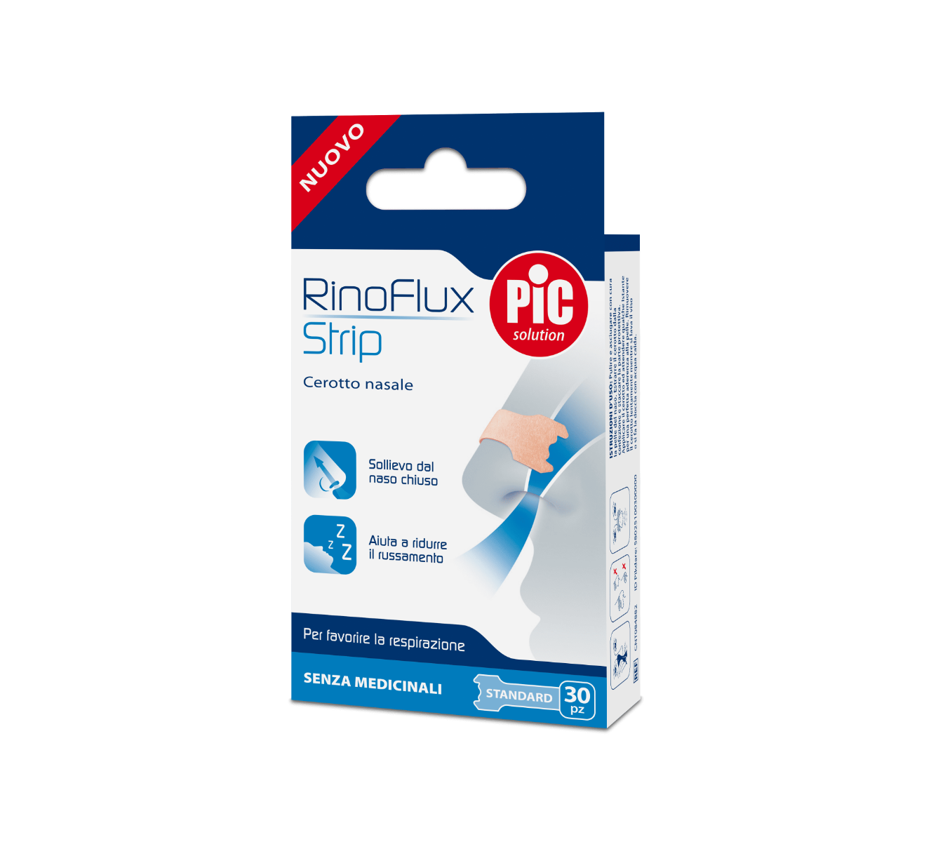 Cerotto Nasale Rinoflux Standard 30 Pezzi-1