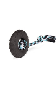 Camon Gioco Cani Pneumatico In Foam TPR Con Corda In Cotone 15cm-1