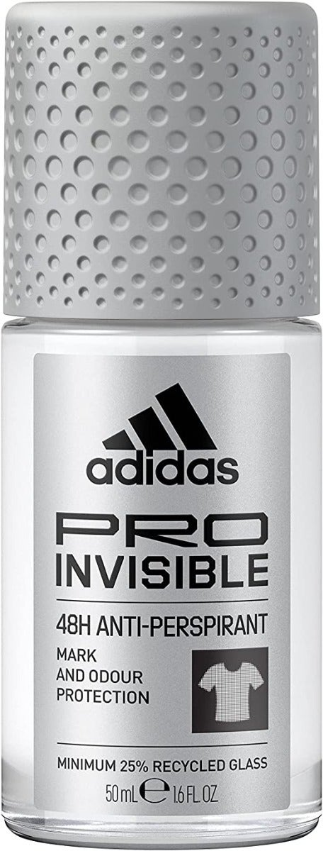 Adidas Pro Invisible Deodorante Roll-On Uomo 50ml-1