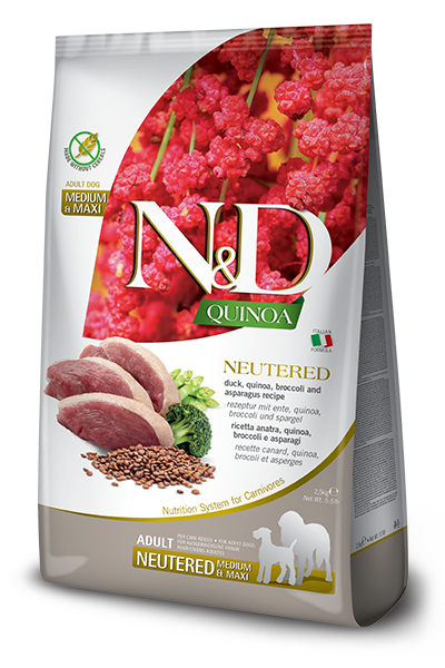 N&D QUI DOG AN BR/ASP/M/MX12KG-1