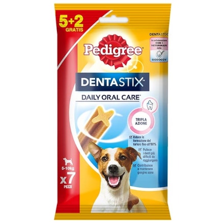 Pedigree Dentastix Snack Igiene Orale Cani Taglia Piccola 5+2 Snack-1