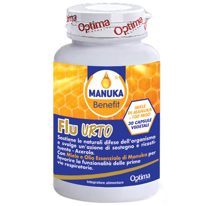 Optima Manuka Flu Urto 30 capsule vegetali-1