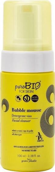 PuroBio Bubble Mousse detergente viso 100ml-1