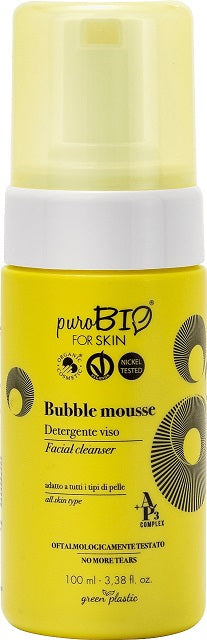 PuroBio Bubble Mousse detergente viso 100ml-1