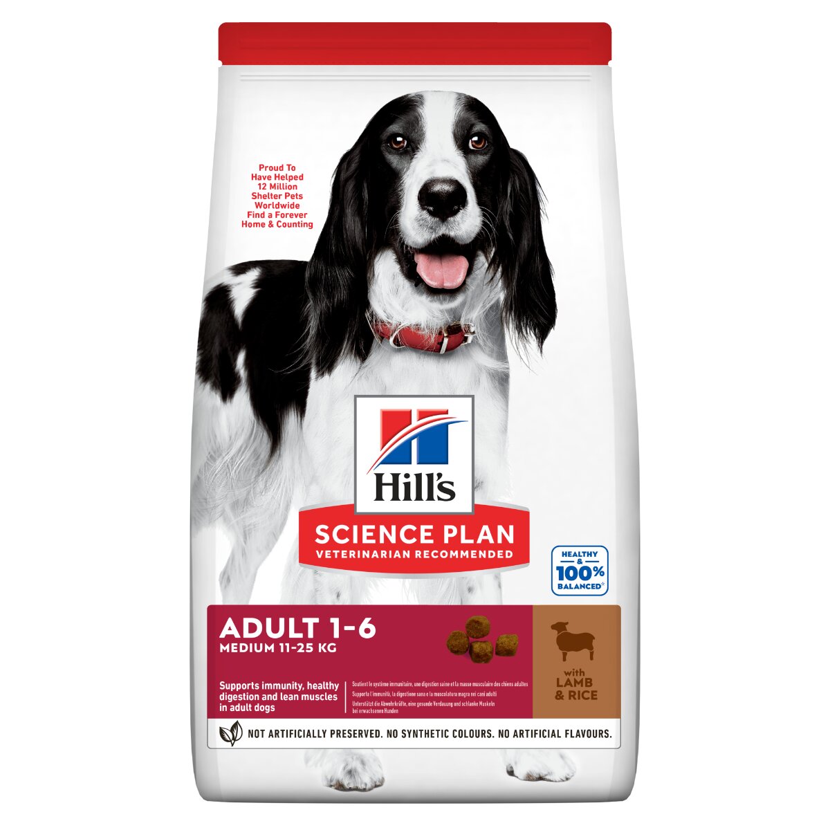 SP CANINE AD LAMB&RICE M 14KG-1