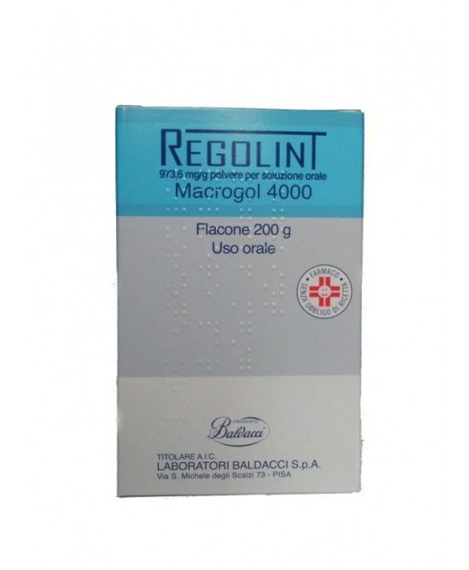 Regolint*os polvere per soluzione orale 973,6mg/g flacone 200g-1