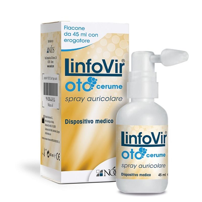 Linfovir Oto Cerume Spray Auricolare 45ml-1