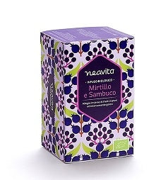 Neavita Infuso Biologico Mirtillo e Sambuco 15 filtri-1