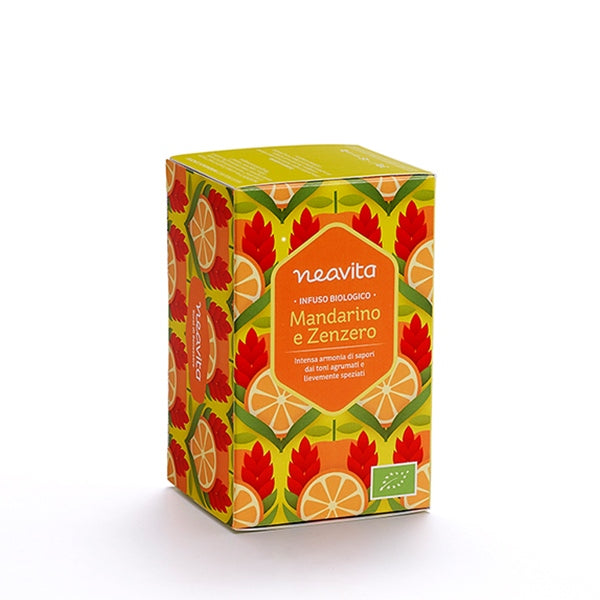 Neavita Infuso biologico Mandarino e Zenzero 15 filtri-1