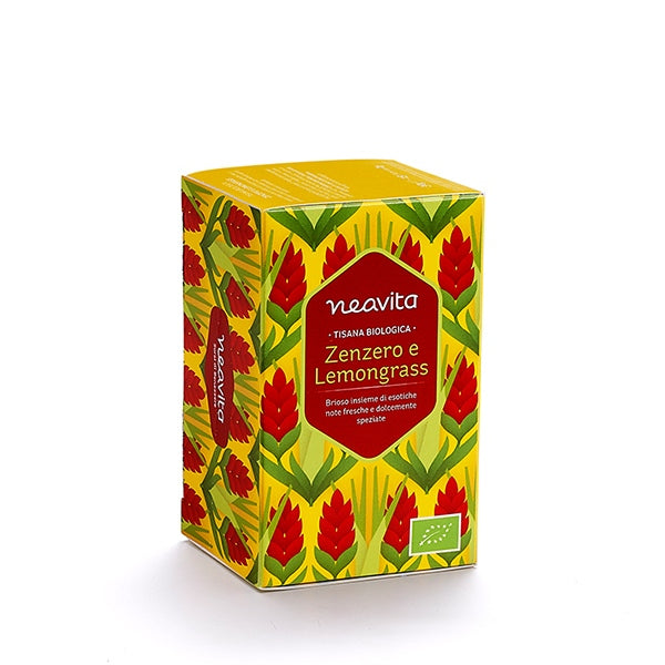 Neavita Tisana Biologica Zenzero e Lemongrass 15 filtri-1