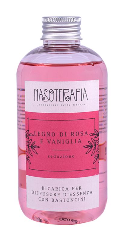 Nasoterapia Legno di Rosa e Vaniglia Seduzione Ricarica Diffusore d'essenza 250ml-0