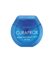 Curaprox dental Floss Waxed Filo interdentale cerato gusto menta 50m-1