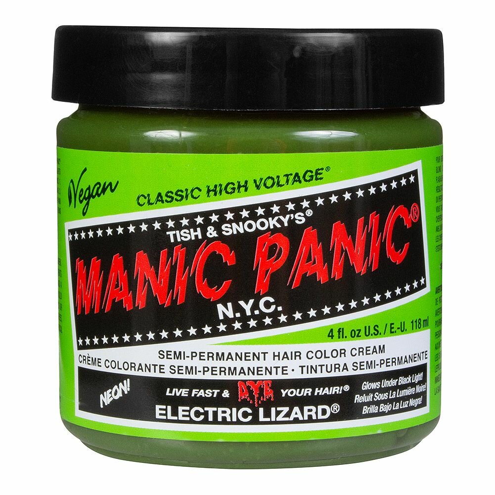 Manic Panic Electric Lizard Colorazione Semipermanente Classica Per Capelli 118ml-1