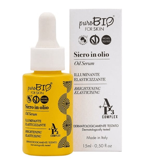 PuroBio Siero Viso in olio Illuminante elasticizzante 15ml-1
