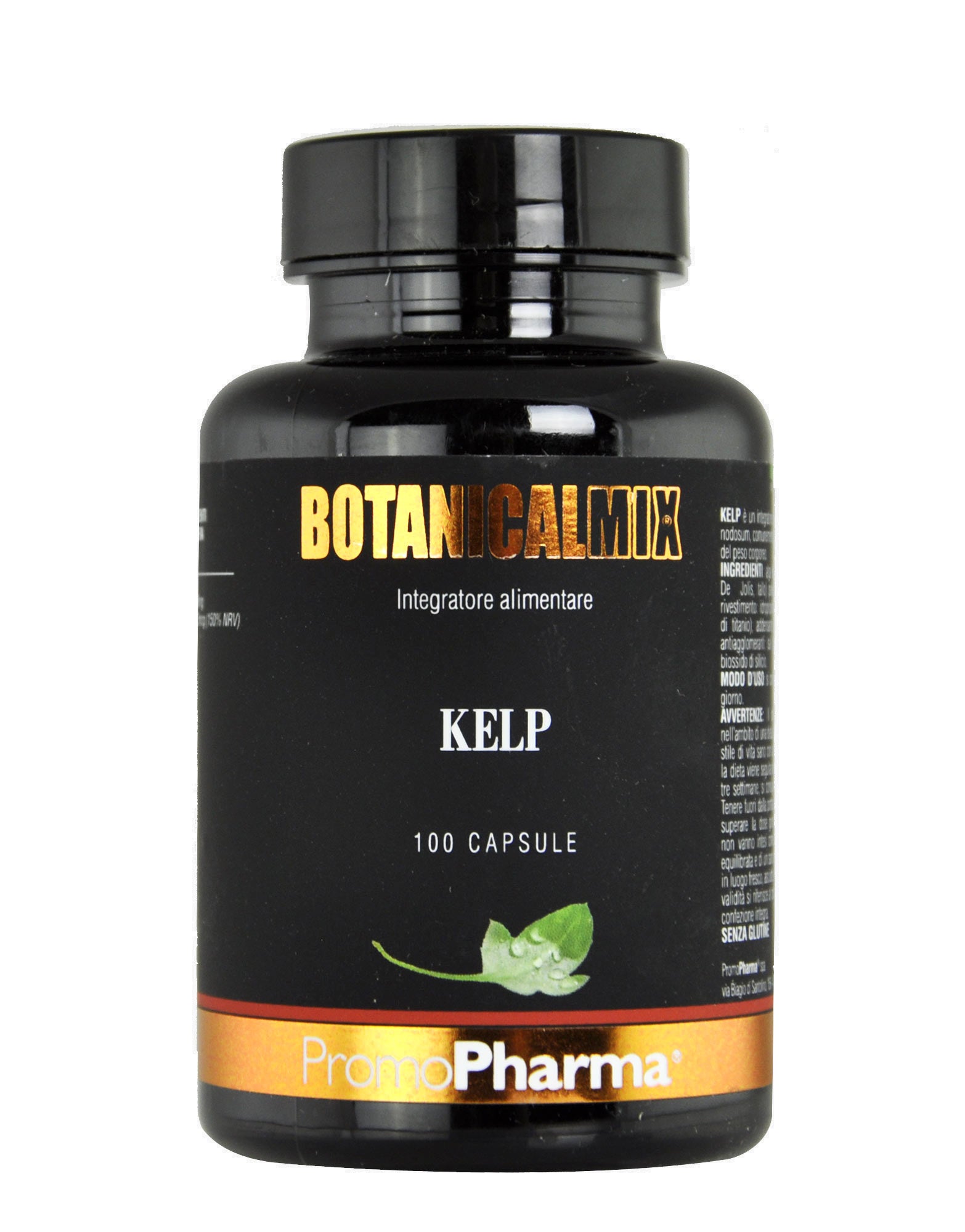 Promopharma Botanicalmix Kelp per l'equilibrio del peso corporeo 100 capsule-1