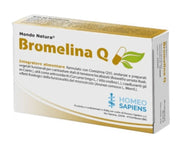 Bromelina Q Mondo natura integratore alimentare 30 compresse-1