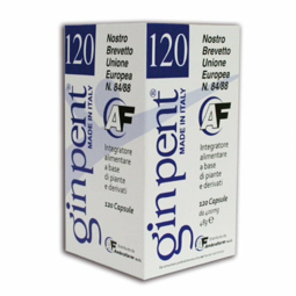 Ginpent integratore a base vegetale 120 capsule-2