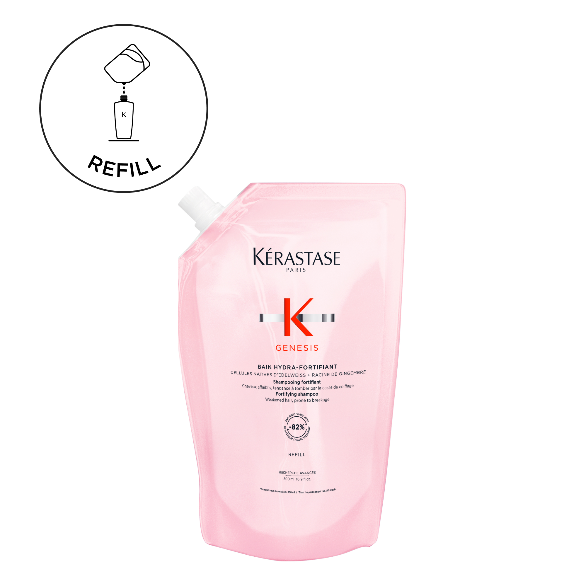 Kérastase Genesis Bain Hydra Fortifiant Eco RIcarica 500ml