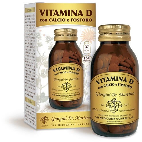 VITAMINA D CALCIO/FOSF 150PAST-1