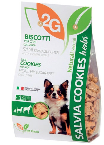 2G PET FOOD SALVIA COOKIES350G-1