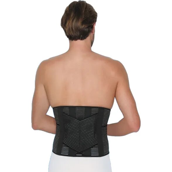 Scudotex Corsetto Ortopedico Diamond SV Forte Nero Cod.641 27cm taglia 2 (S)-1
