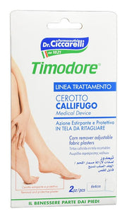 Dr. Ciccarelli Callifugo Timodore cerotti in tela da ritagliare 2 pezzi-1