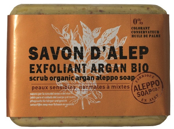 SAPONE ALEPPO ESFOL ARGAN 100G-1