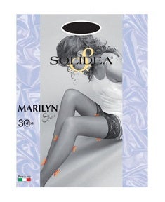 Solidea Marilyn Calza Autoreggente 30 Denari Colore Sabbia Taglia 3 - M/L-1