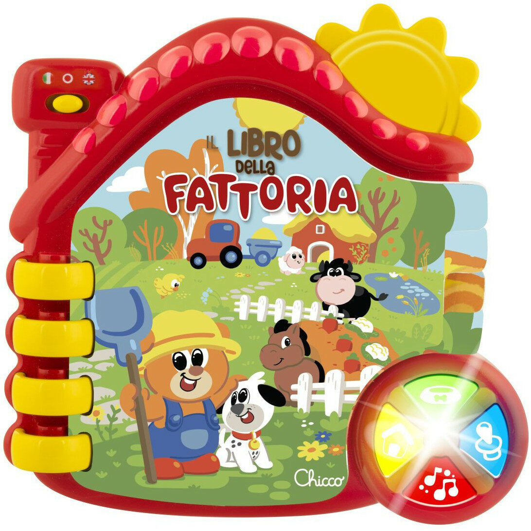 Chicco Il Libro Della Fattoria Elettronico Bilingue 6-36m-2