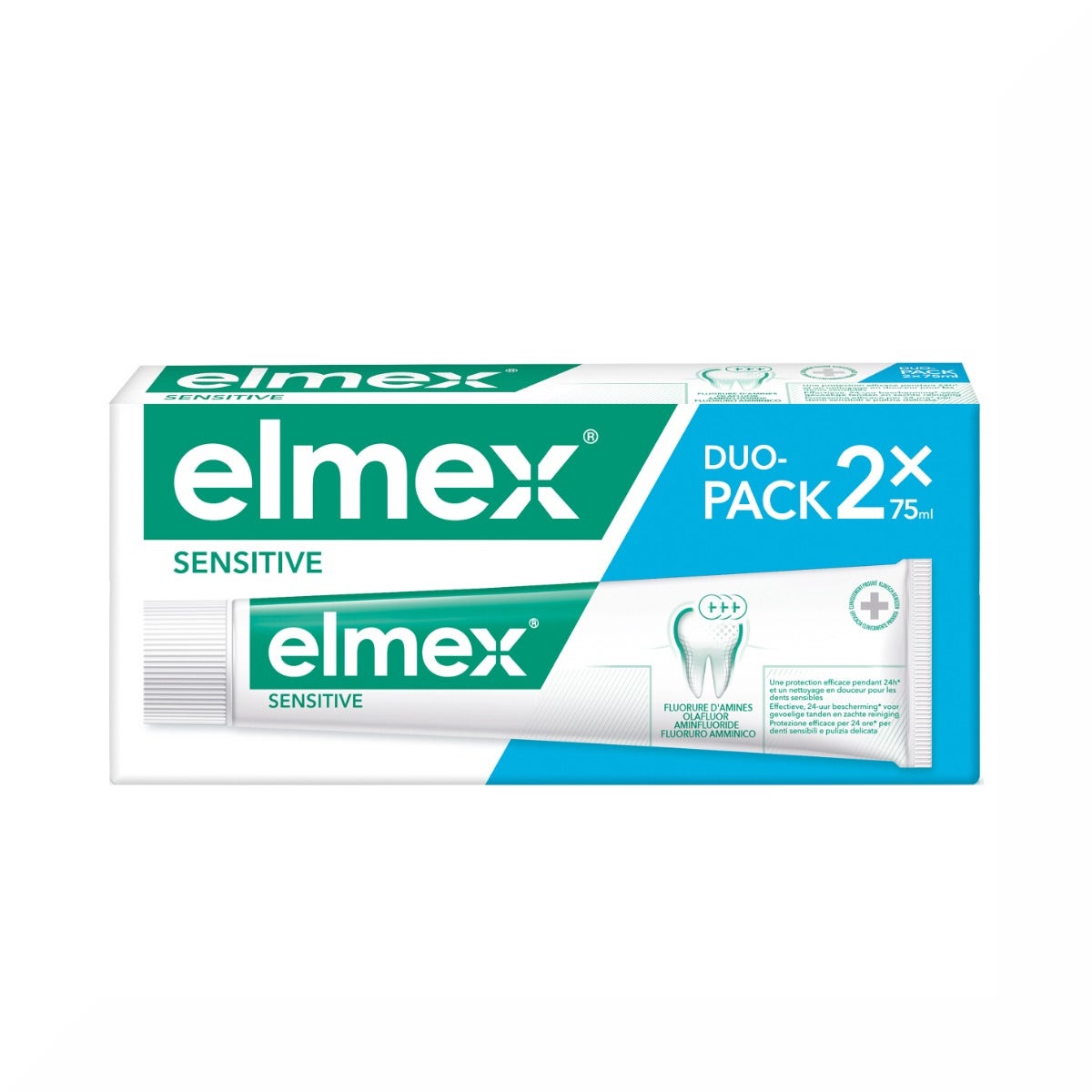 Elmex Sensitive 2 dentifrici formato doppia convenienza-1
