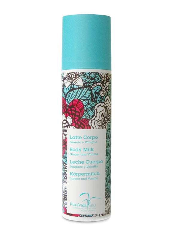PuraVida Bio Latte Corpo Zenzero E Vaniglia 200ml-1