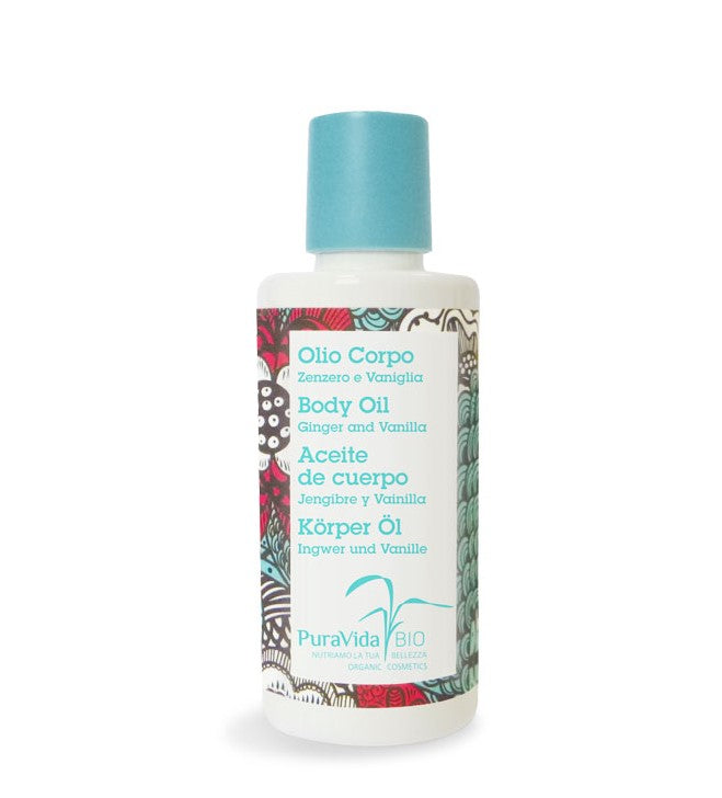 PuraVida Bio Olio Corpo Zenzero e Vaniglia 150ml-1