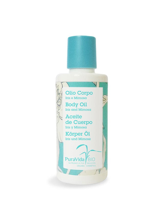 PuraVida Bio Olio Corpo Iris e Mimosa 150ml-1