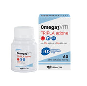 Omega3 Viti Tripla Azione utile per la funzione cardiaca 60 perle-1