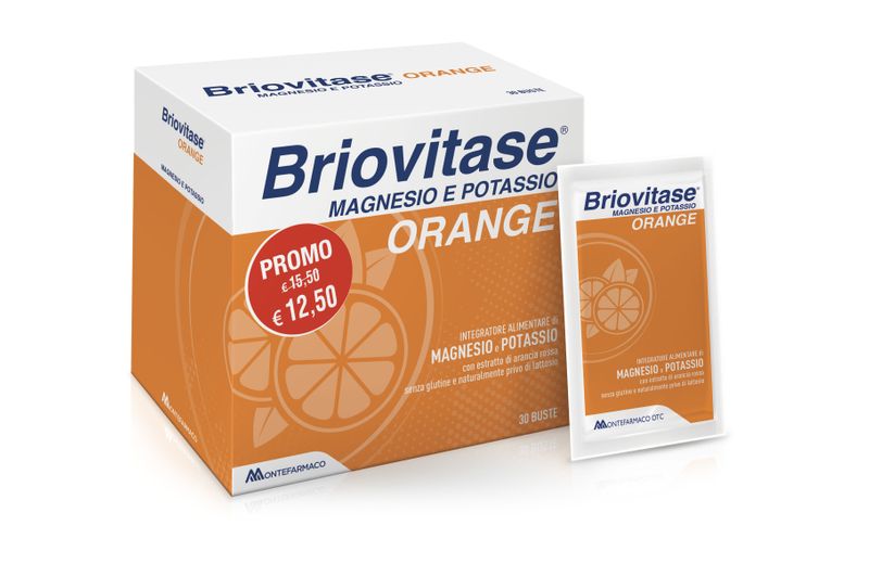 Briovitase Magnesio e Potassio Orange 30 Bustine-0