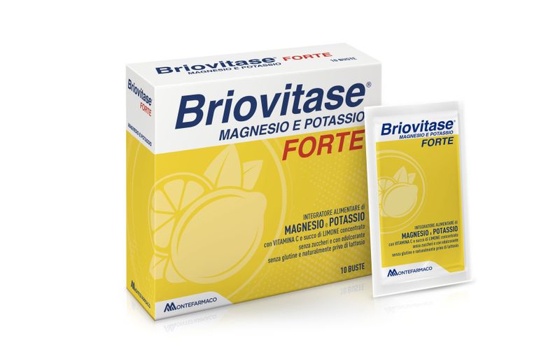 Briovitase Forte integratore di magnesio e potassio 10 Bustine-0