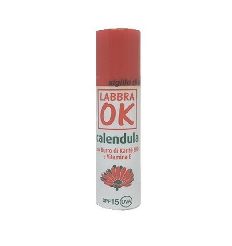 Labbra Ok Stick Calendula con burro di karitè Bio 5,7ml-1