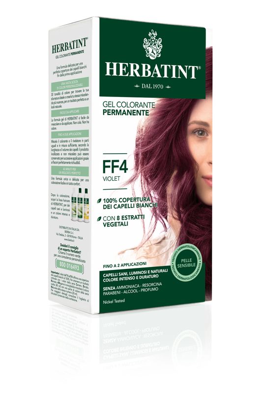 Herbatint Tinta per capelli gel permanente FF4 Violet 150ml-2