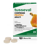 Tusseval Gola Adulti 24 Compresse Masticabili-1