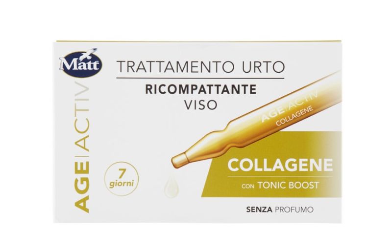 Matt Age Activ Trattamento Urto Collagene Ricompattante Viso 7 fiale da 2ml-1