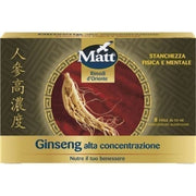 Matt Rimedi D'Oriente Ginseng Alta Concentrazione per stanchezza fisica e mentale 8 Fiale-1