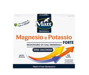 Matt Benessere Magnesio E Potassio Forte 12 Bustine-1