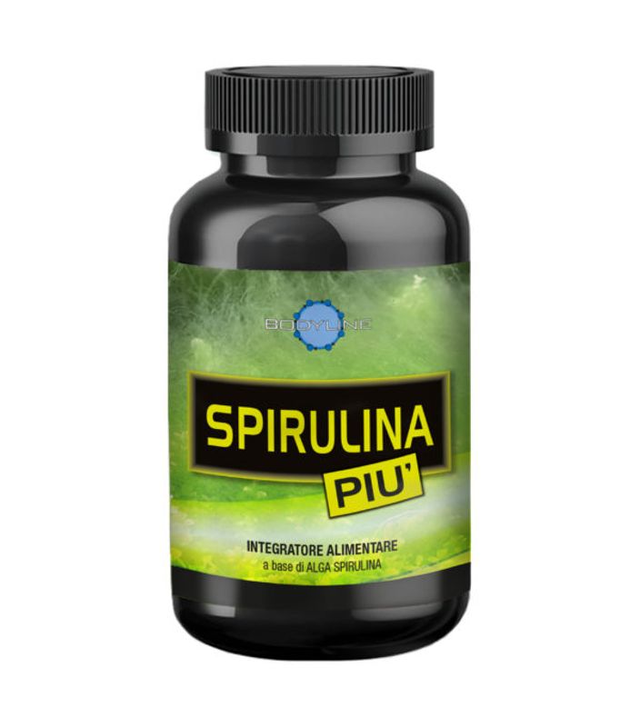 Bodyline Spirulina Più utile come sostegno e ricostituente 60 compresse-1