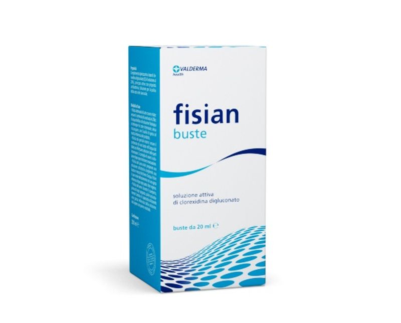 Fisian Buste soluzione per la pulizia della cute e del cavo orale da 10 buste da 20ml-1